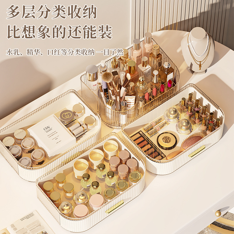 Acrylic Light Luxury Organizer - Luxury Skincare Tools recension och pris