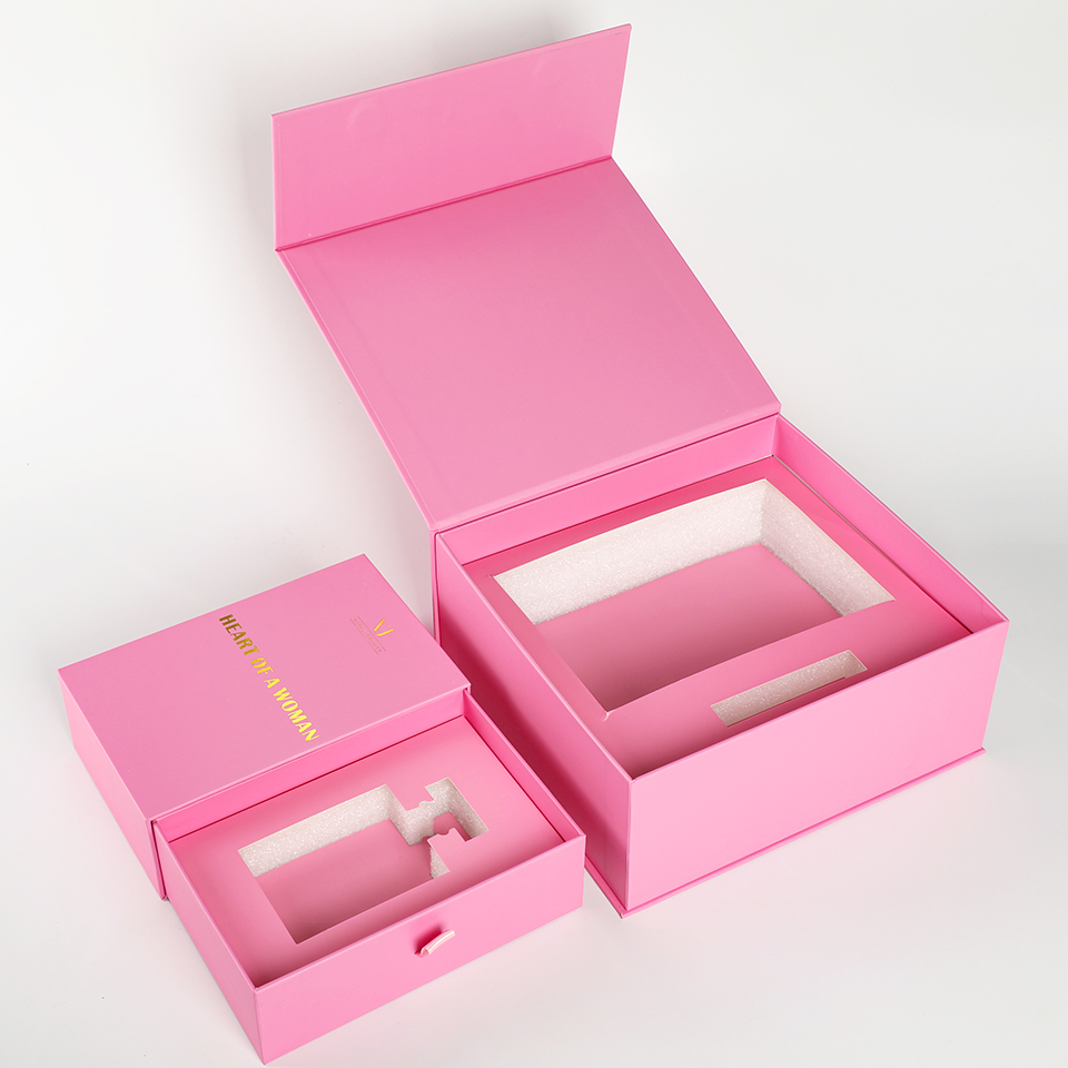 Custom Luxury Pink With Paper  - Luxury Skincare Gifts recension och pris