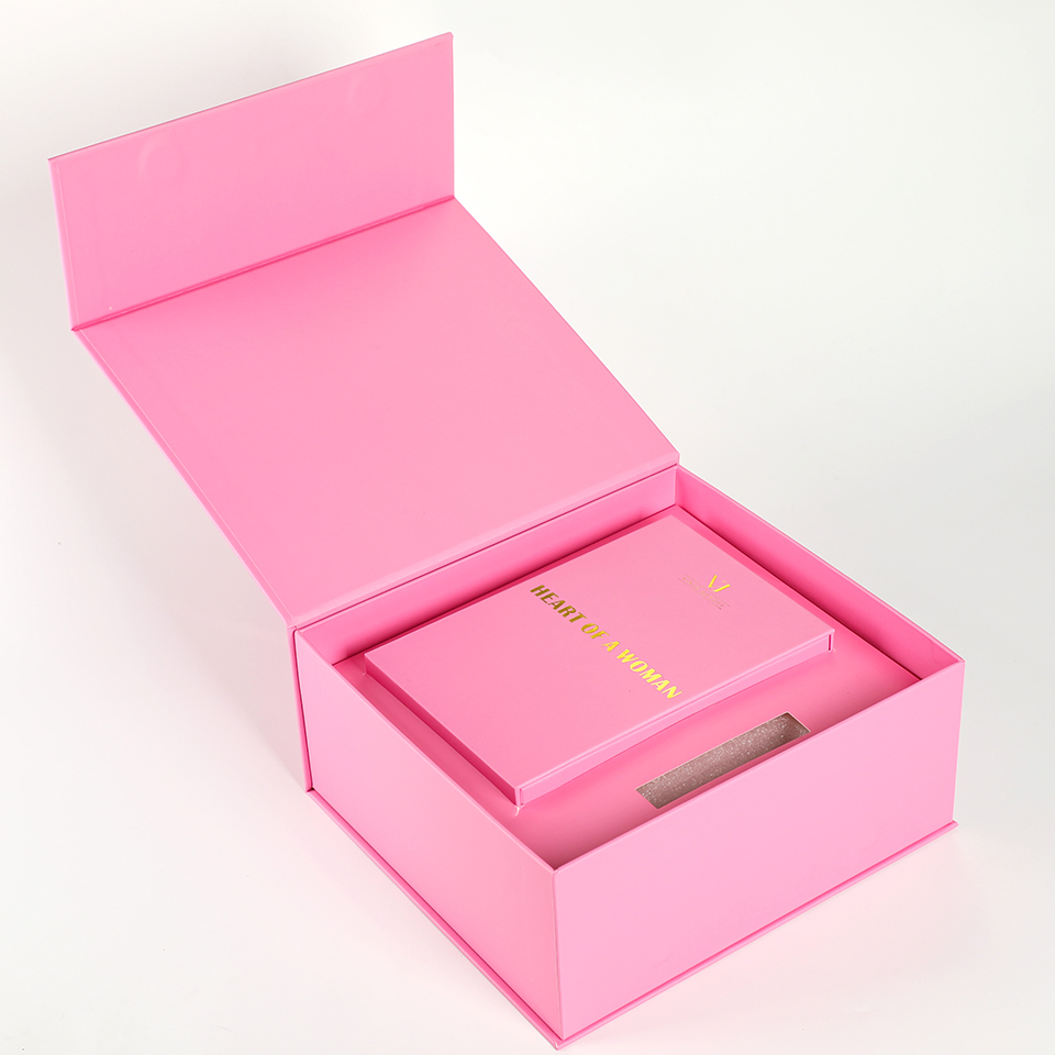 Custom Luxury Pink With Paper  - Luxury Skincare Gifts recension och pris