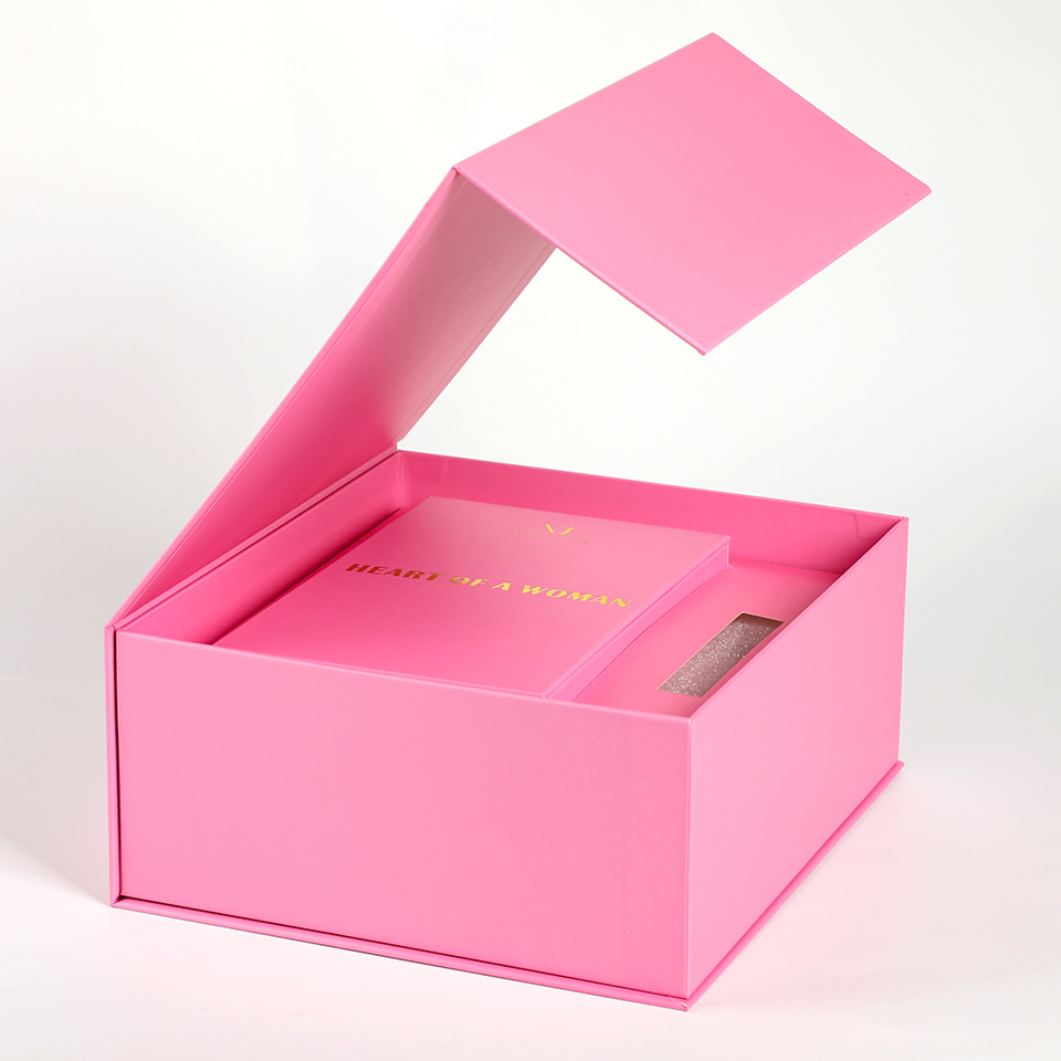 Custom Luxury Pink With Paper  - Luxury Skincare Gifts recension och pris