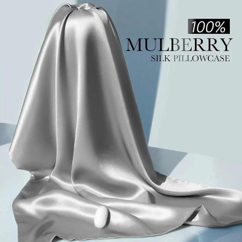 100% Mulberry Silk Pillowcase  - Luxury Skincare Gifts recension och pris