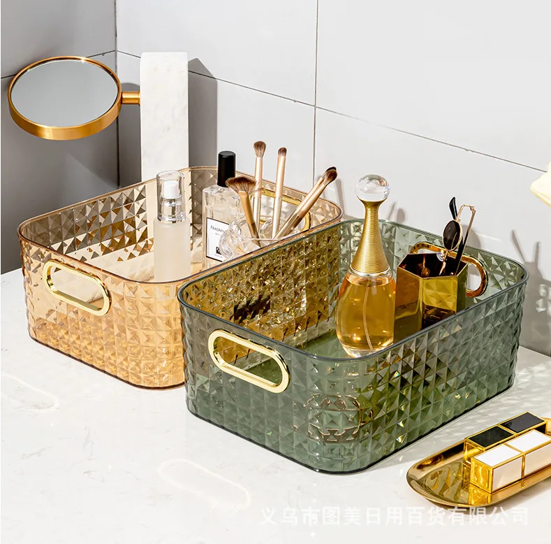 Desktop Cosmetics Storage Box  - Luxury Skincare Tools recension och pris