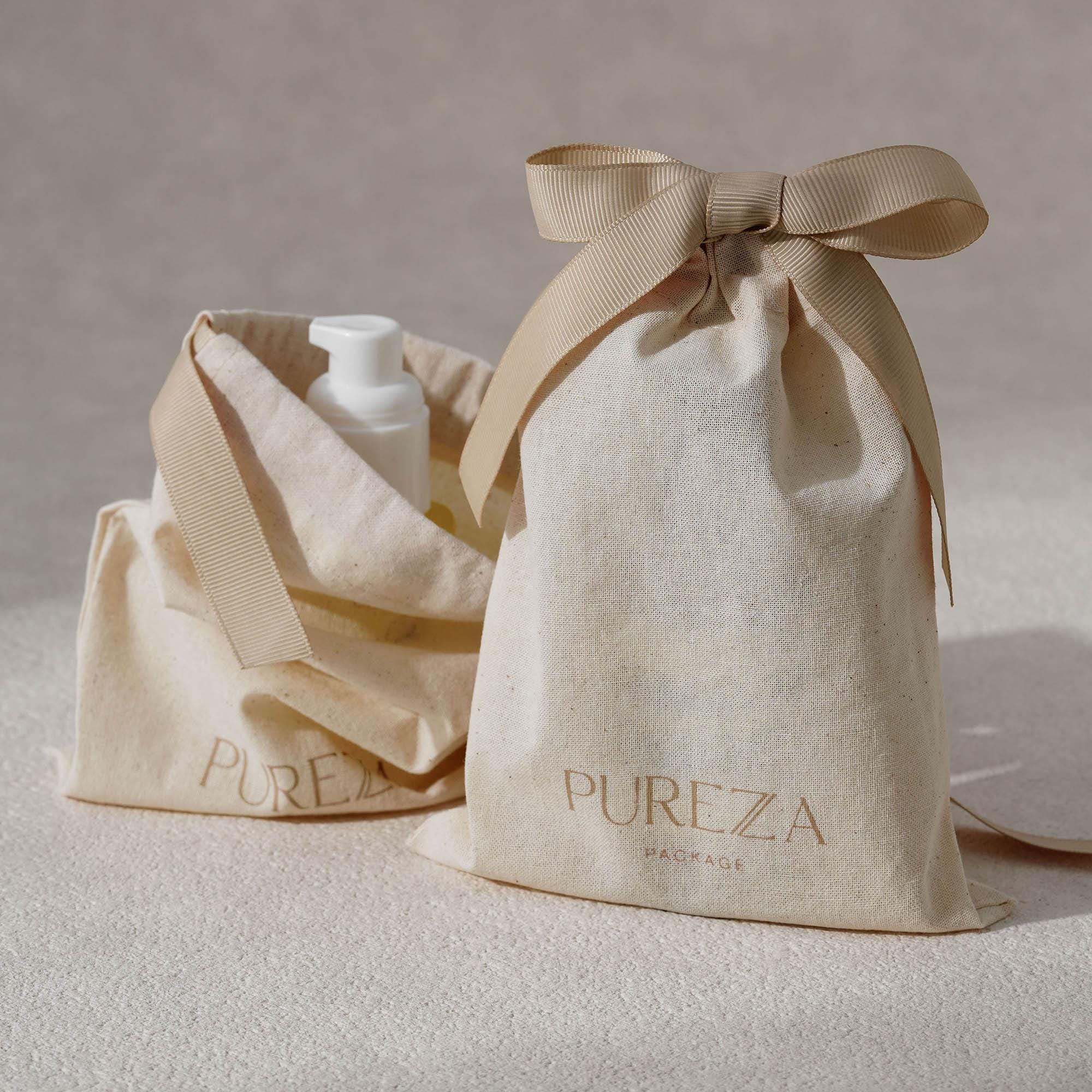 Customizable Natural Cotton Dr - Luxury Skincare Gifts recension och pris