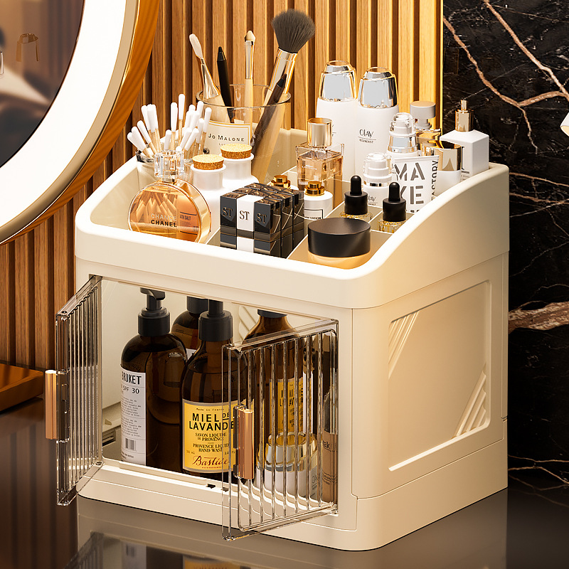 Layered Makeup Storage Cabinet - Luxury Skincare Gifts recension och pris